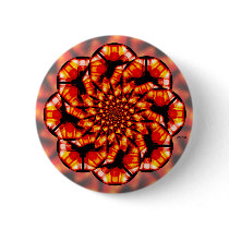 Orange Glass buttons by flyingdiscs Orange Glass buttons