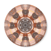 Orange Glass magnets by flyingdisc Orange Glass magnets