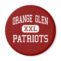 Orange Glen - Patriots - High - Escondido magnets
