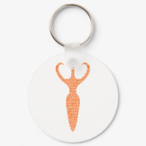 Orange Goddess keychains