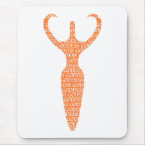 Orange Goddess mousepads