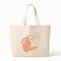 Orange Goldfish Bag by lizmpls Orange Goldfish Bag