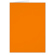 Orange Greeting Card