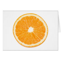 Orange Greeting Cards