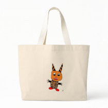 Orange gremlin bags
