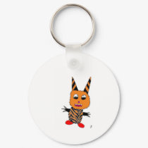 Orange gremlin keychains