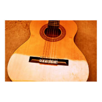 Orange Guitar posters