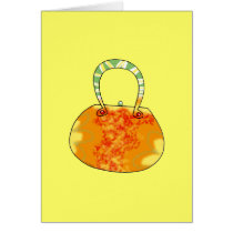 Orange handbag cards by jsoh Orange handbag cards