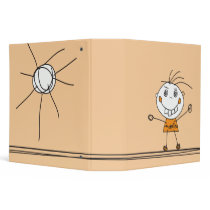 orange happy monster enjoys sunshine binder binders
