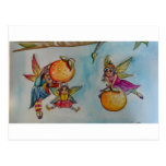 orange harvest postcard
