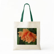 Orange Hibiscus bag
