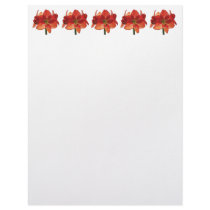 Orange Hippeastrum Amaryllis letterhead by SusanSavad Orange Hippeastrum Amaryllis letterhead
