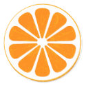orange. hybrid. stickers by asyrum orange. hybrid. stickers