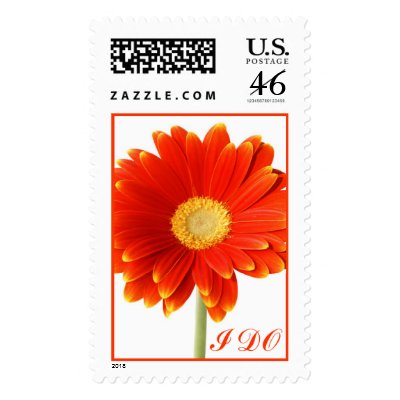 Orange I DO Stamp