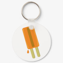 ORANGE ICE POP keychain