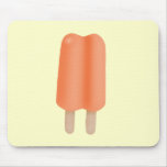 Orange Ice Pop Mouse Mats