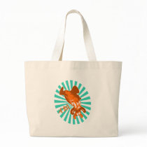 Orange Ika bags by Sporkbender Orange Ika bags