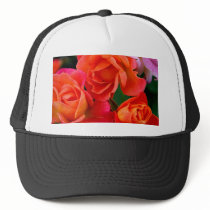 Orange in Bunches hats