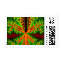 Orange insect Fractal Stamp