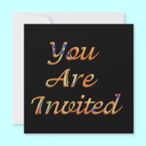 orange invitation by DonnasGreetingCards orange invitation
