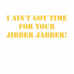 Orange Jibber Jabber t-shirts