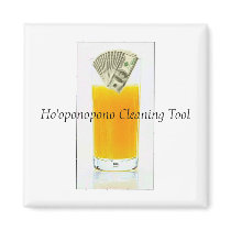 Orange Juice Ho'oponopono Cleaning Tool magnets by alienmerchant Orange Juice Ho'oponopono Cleaning Tool magnets
