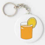 Orange Juice Key Chain