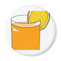 Orange Juice Magnet