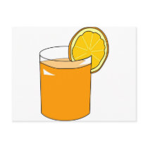 Orange Juice Post Card