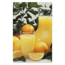 Orange juice stationery design