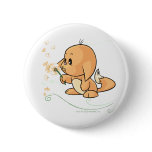 Orange Kacheek wishing on a dandelion buttons