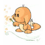 Orange Kacheek wishing on a dandelion Tees