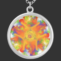 Orange Kaleidoscope dpmartdesign 2011 necklaces