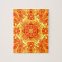 Orange Kaleidoscope Puzzles