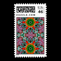 Orange Karma postage