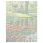 Orange Keukenhof Gardens, Holland flowers Letterhead Template