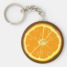 Orange keychain