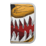 Orange Kitty Cat Scribble, Big Teeth Organizer
