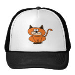 orange kitty hats