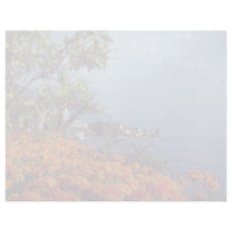 Orange Lake Geneva, Montreux, Switzerland flowers Letterhead