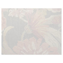 Orange Large red and ivory flowers on black flower Personalized Letterhead