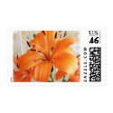 Orange Lilies: Flowers: postage