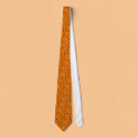 Orange Lilies Tie