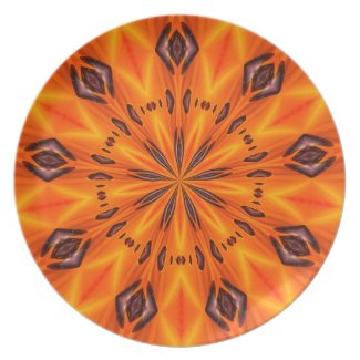 Orange Lily Medallion