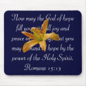 Orange Lily mousepads by MAPASUE Orange Lily mousepads