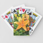 Orange Lily Playing Cards playing cards