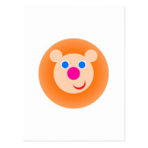 Orange lion postcards