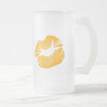 Orange Lips Mugs
