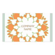 Orange Lotus Business Card