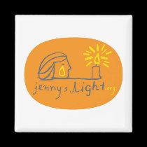Orange Magnet magnets